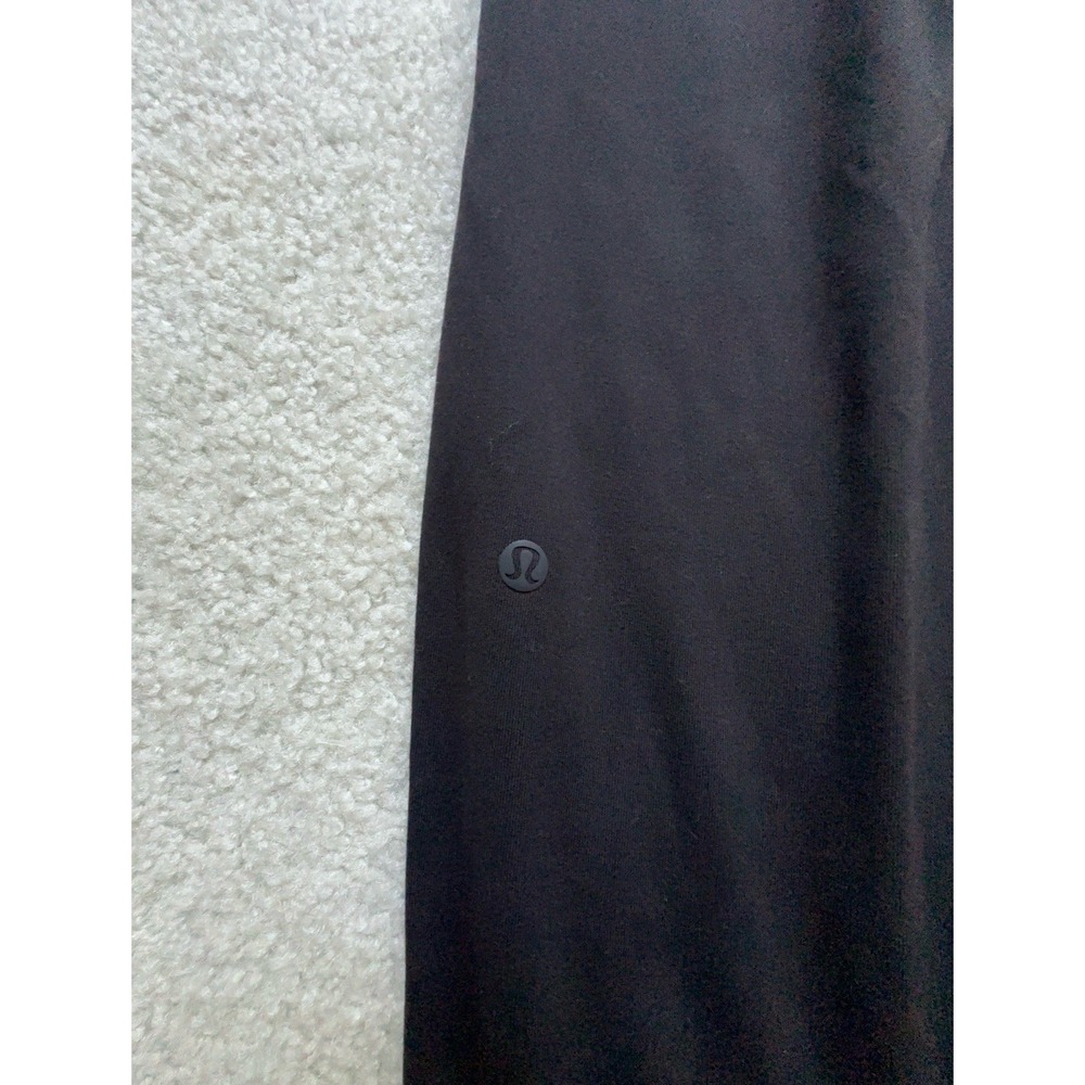 Lululemon Womens Black Elastic Waist Pockets Activewear Jogger Pants Size 6 - Picture 7 of 8
